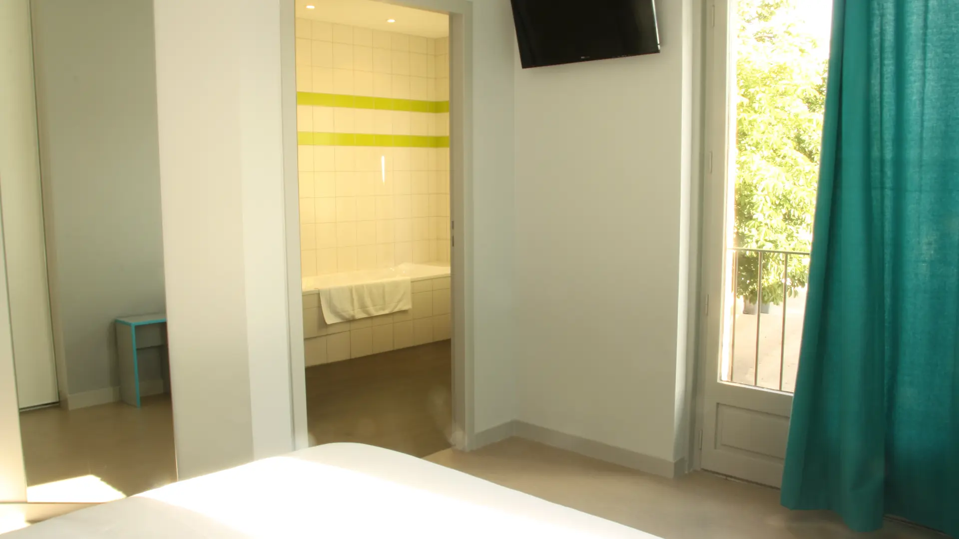 Chambre bleue