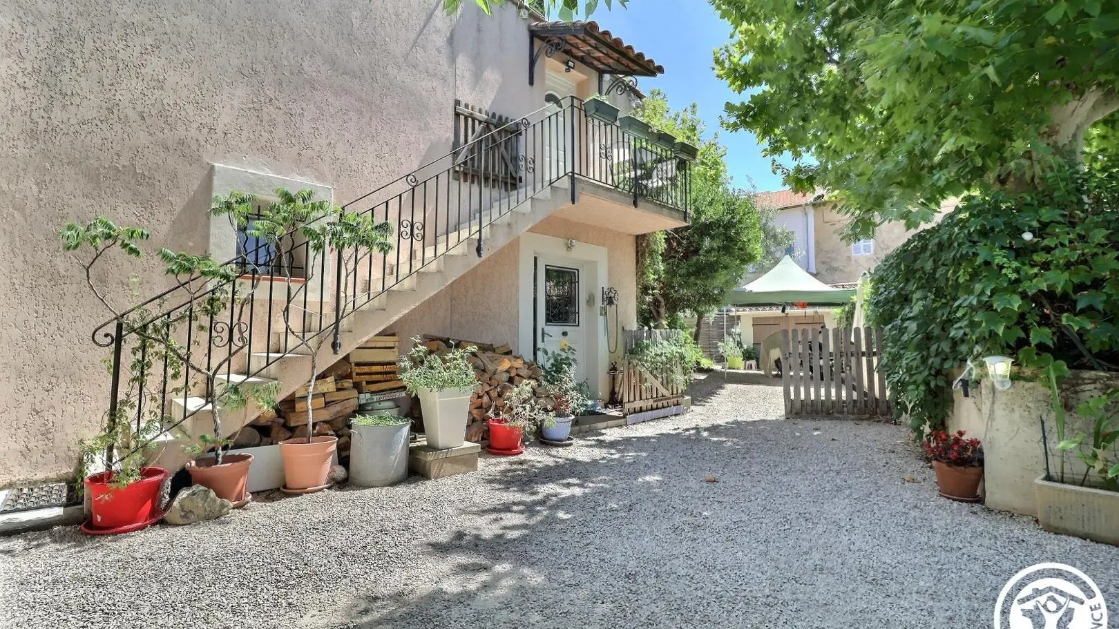 Acces aux chambres à l'étage