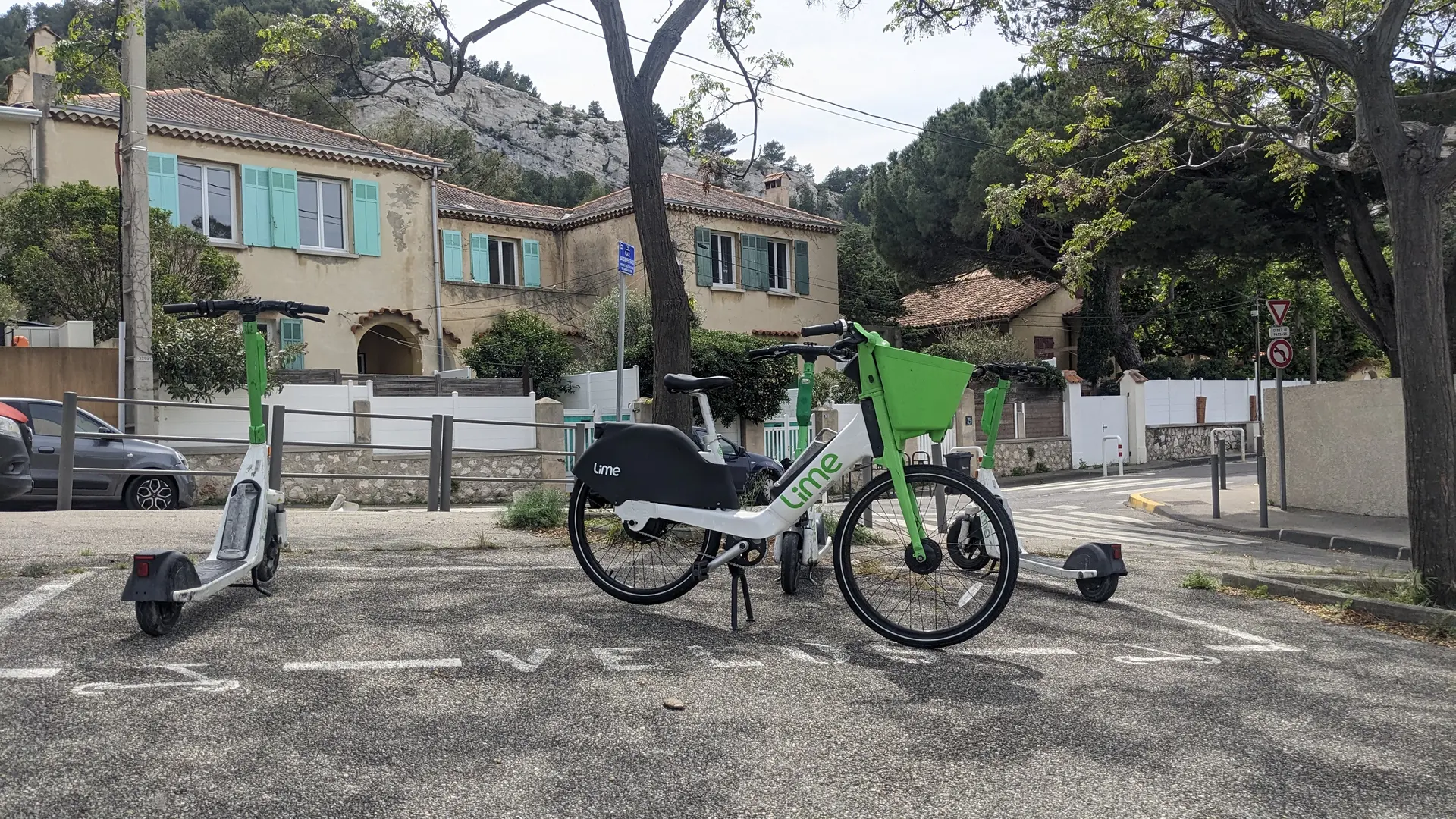 trott et vélo lime