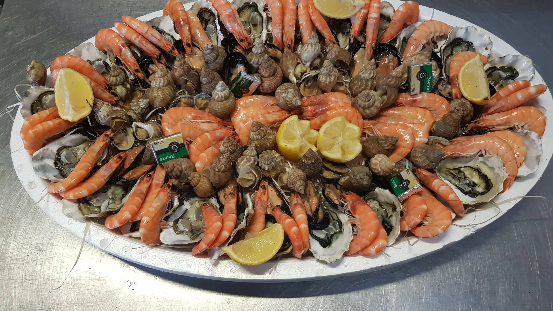 Plateau de fruits de mer