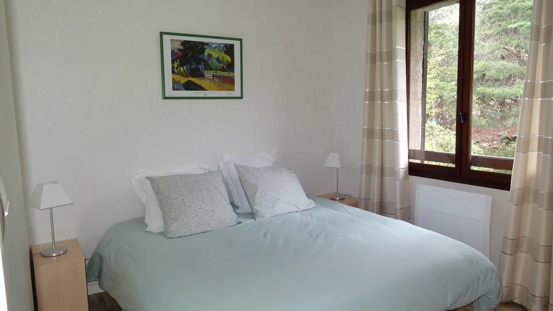 Grande chambre avec lit 180 cm