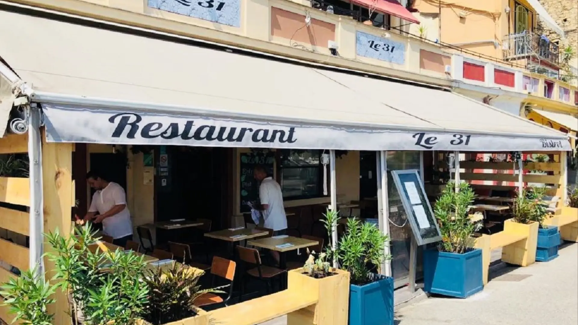 Terrasse couverte