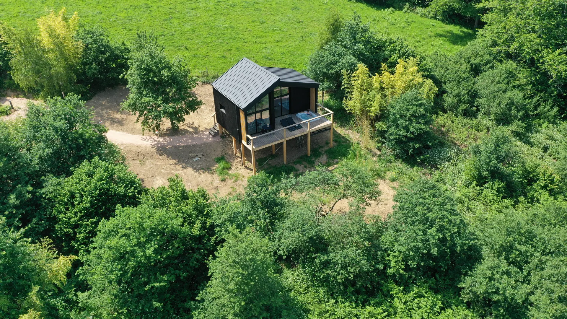 Vue d'ensemble Cabane Petite Ourse