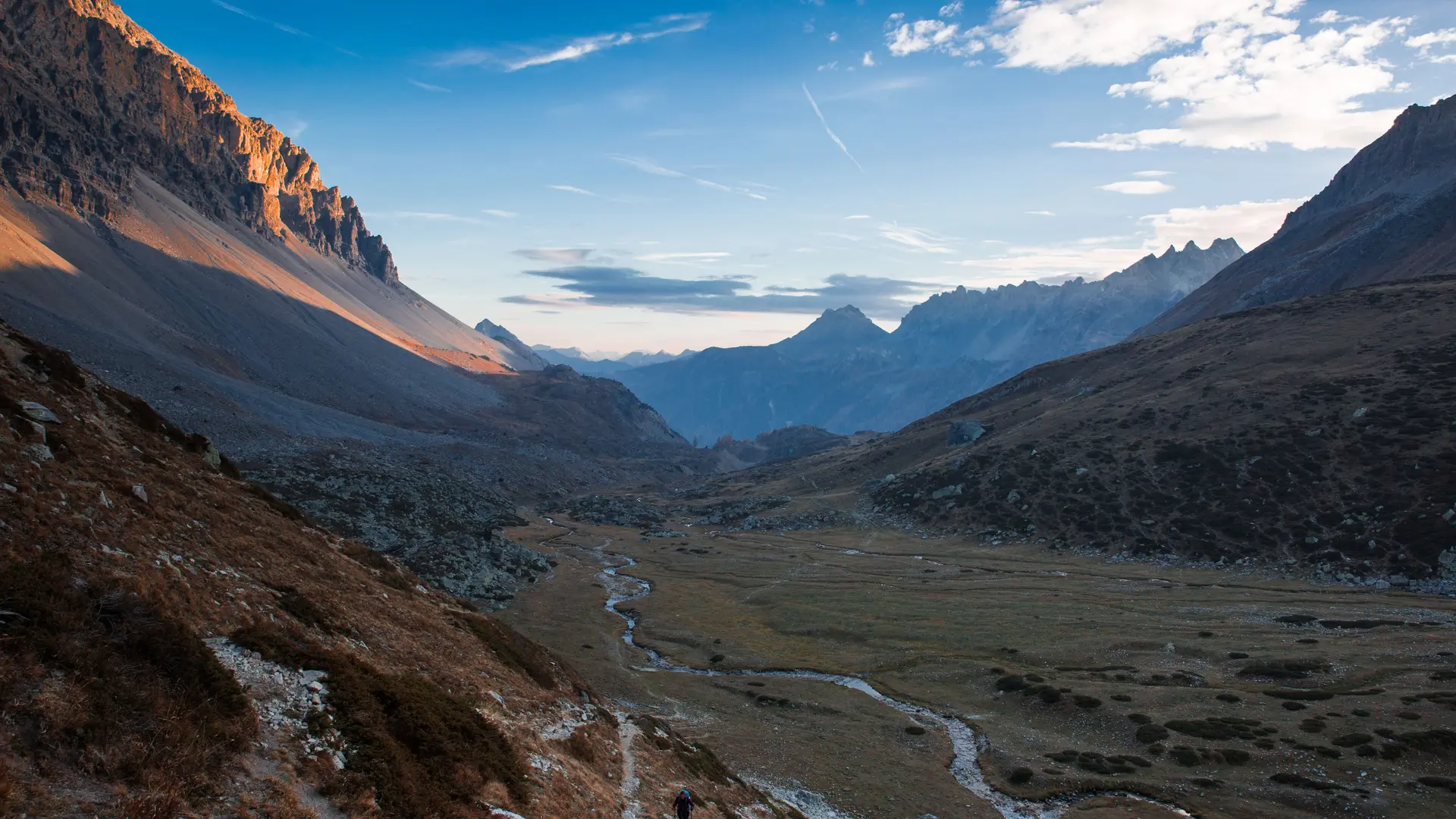 Point de vue depuis l'itinéraire