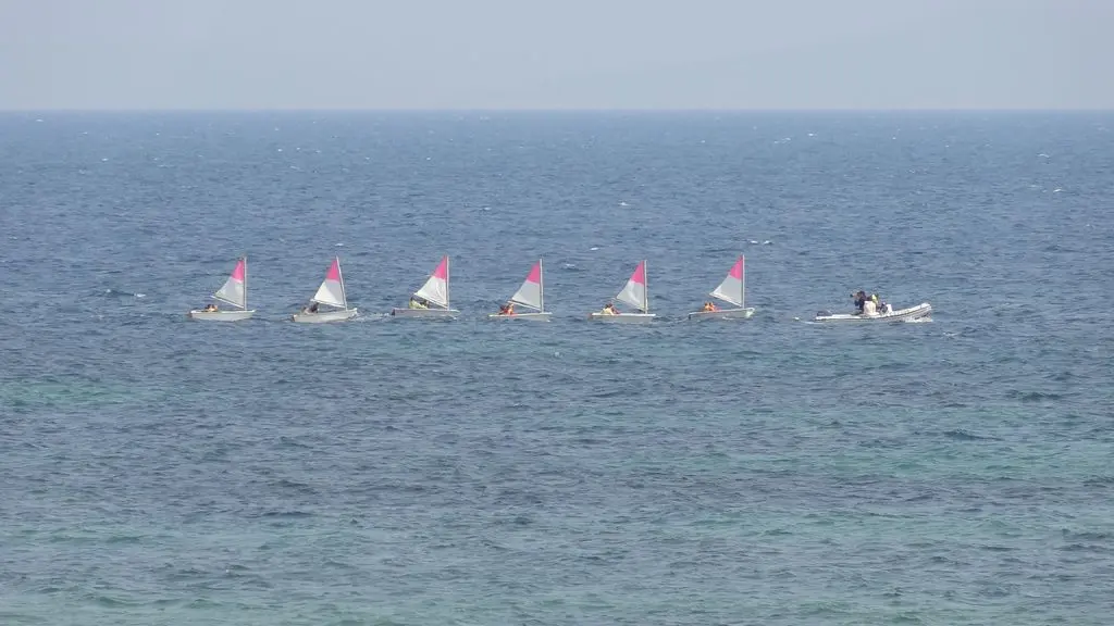 Cours de voile enfant