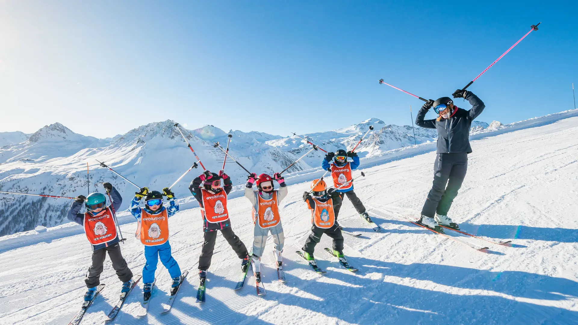 Ski kids - Ecole de ski - Evolution 2 - Val d'Isère