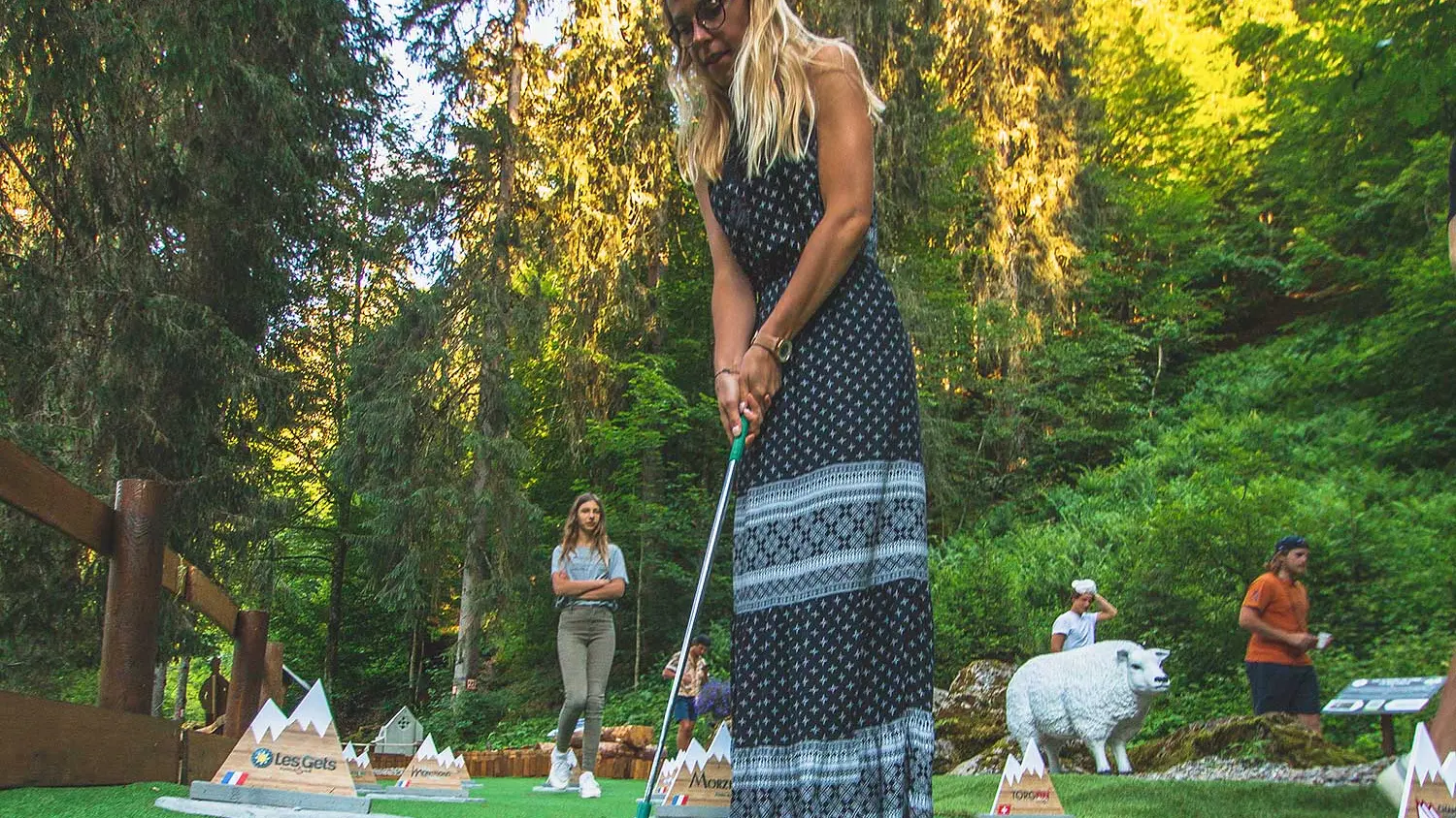 Mini golf du Lac de Montriond