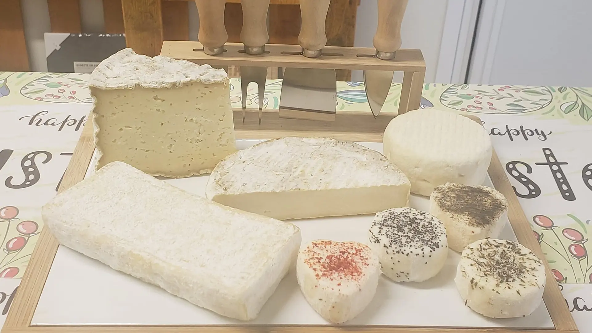 Assortiment de fromages de brebis