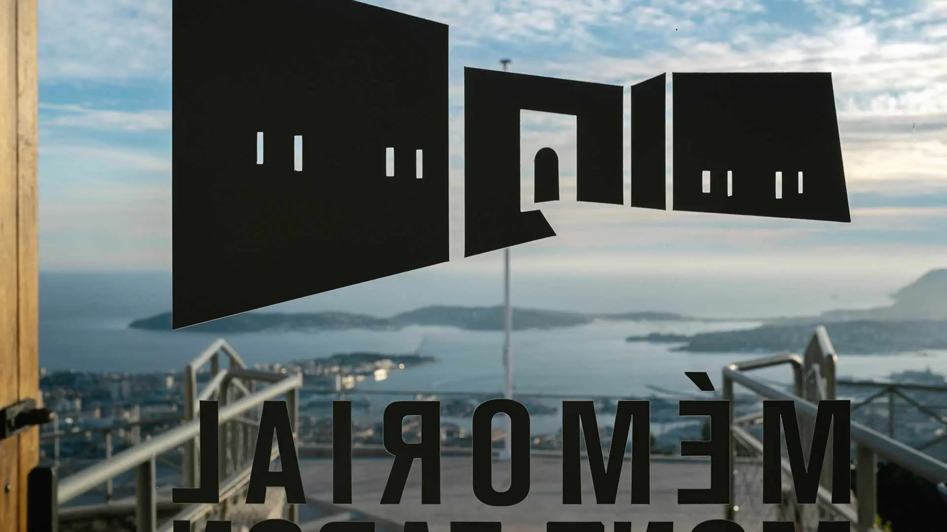 Panoramic view of the harbor