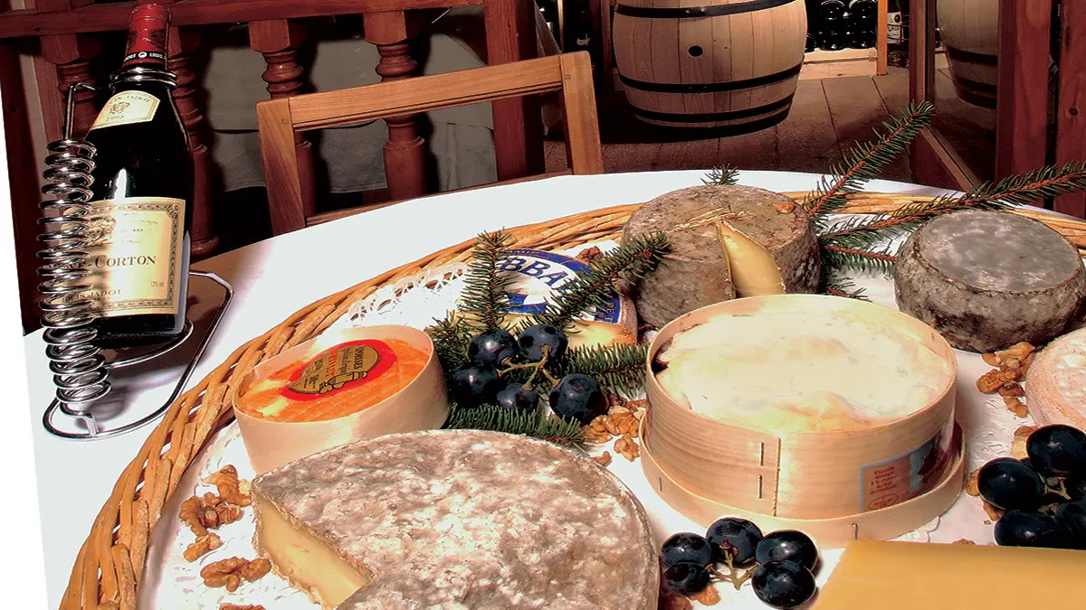 Plateau de fromages_Restaurant le Stem