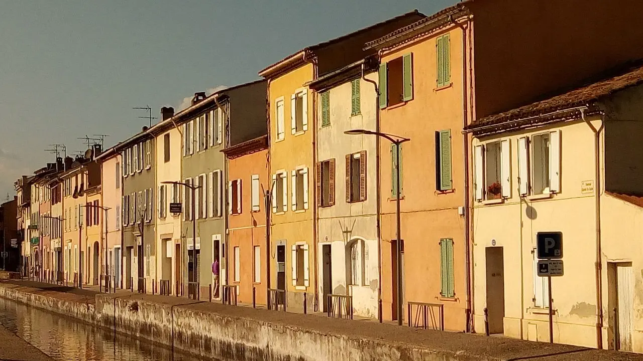 Soir d'été sur le canal Jean Natte