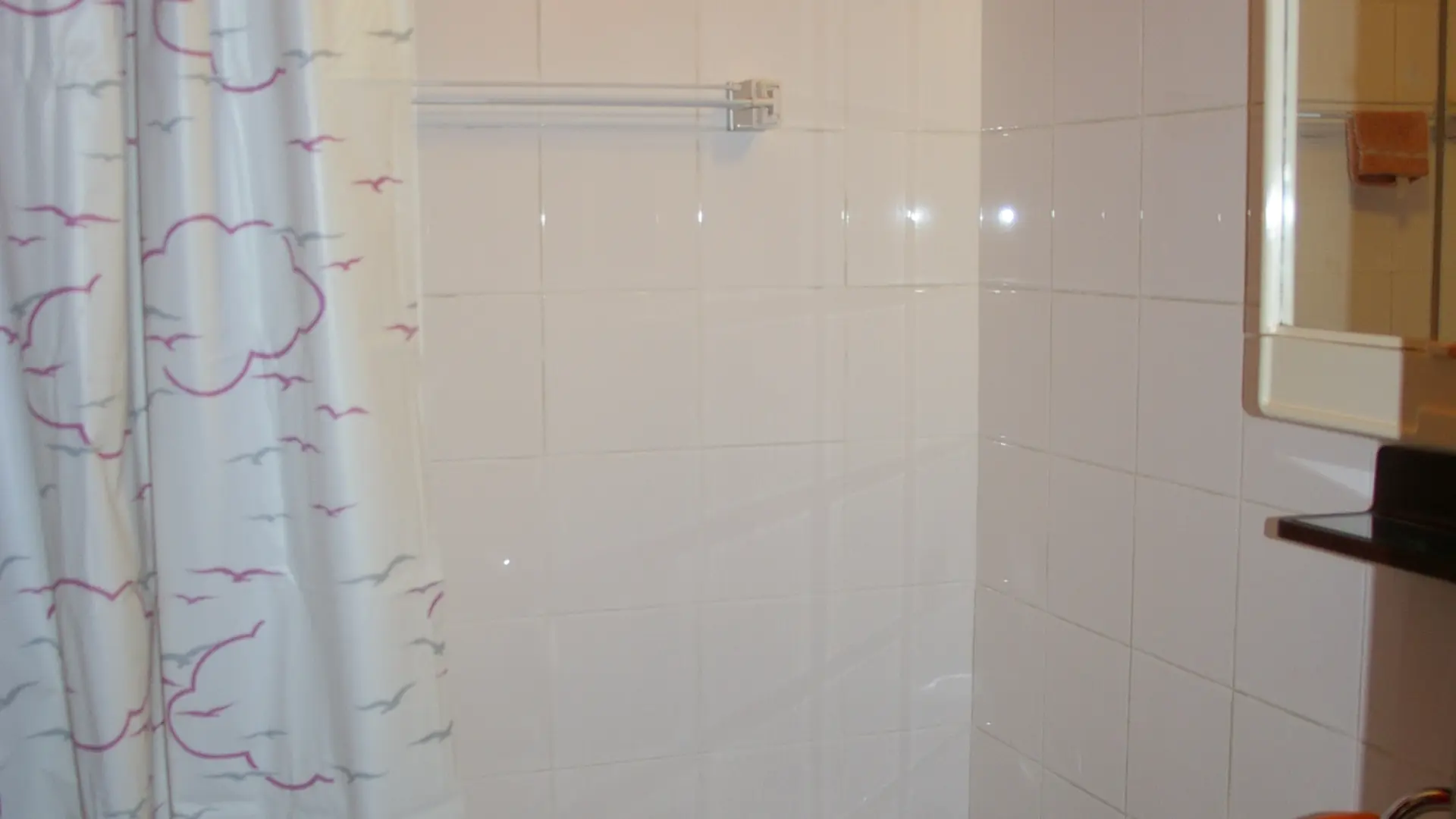 Vue sur la salle de bain