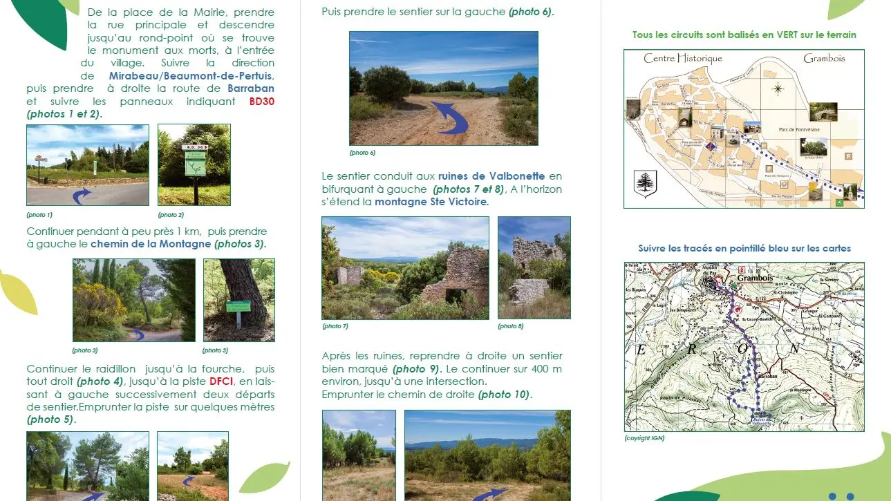 Chemin de Valbonette - Grambois