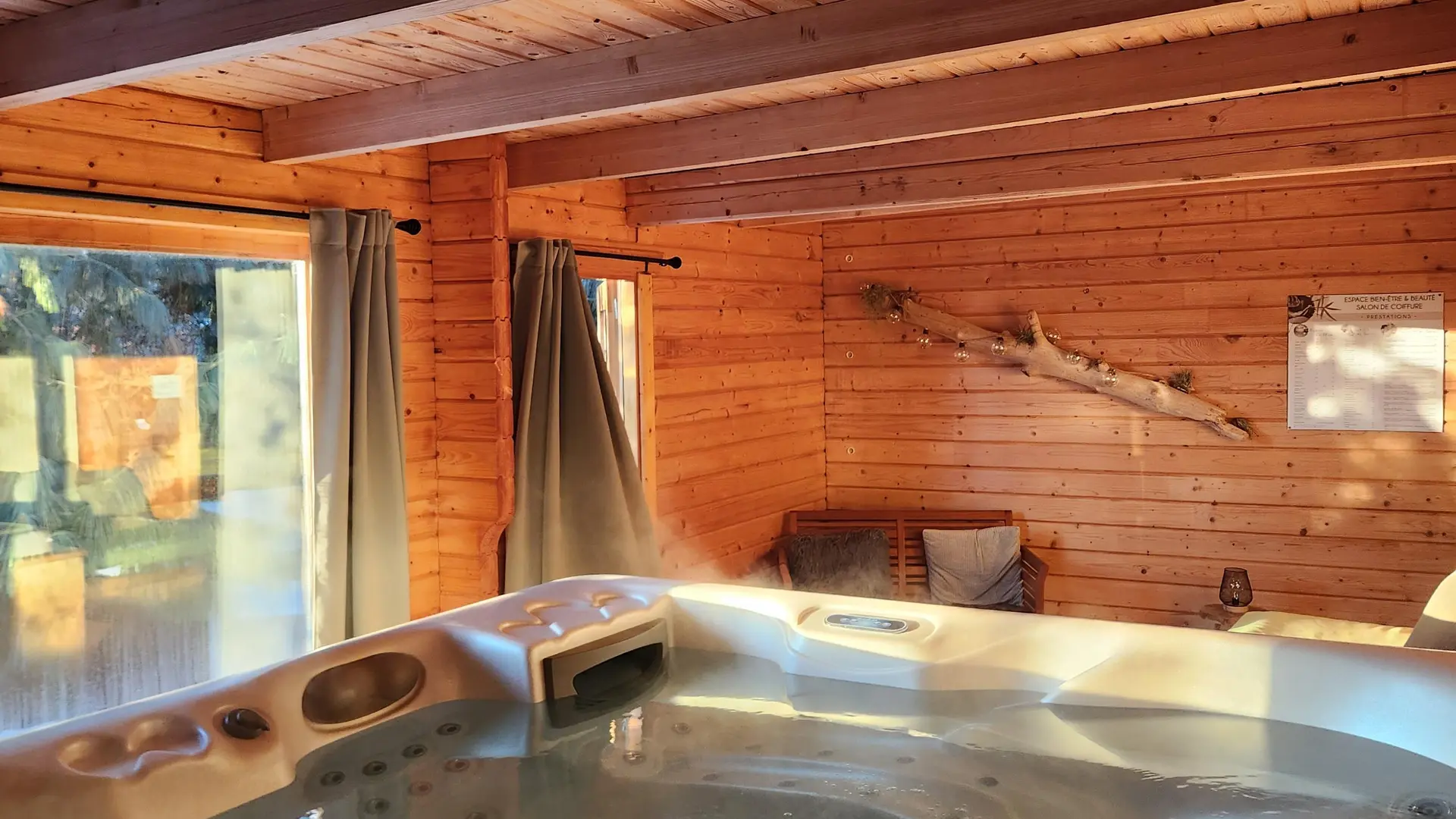 Espace bien-être, spa, sauna, hammam 100% privatisable_Estivareilles