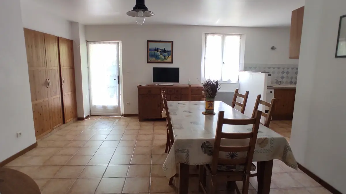 Domaine du Chêne Vert - Gîte La Bergerie - Séjour
