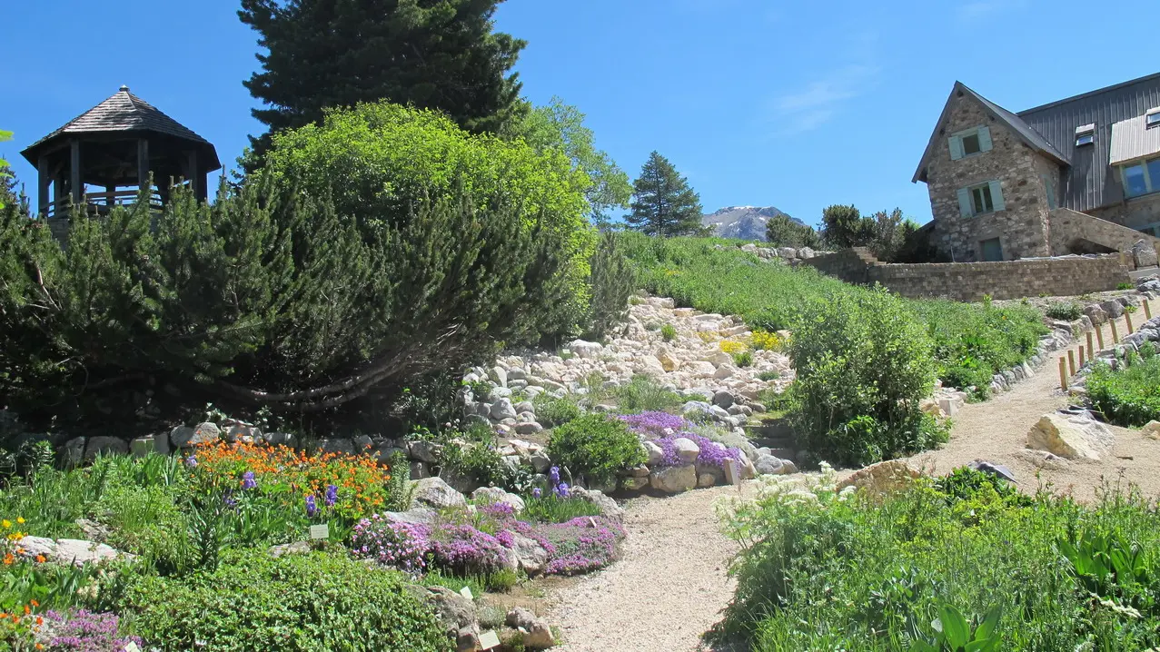 2 hectares de massifs et rocailles