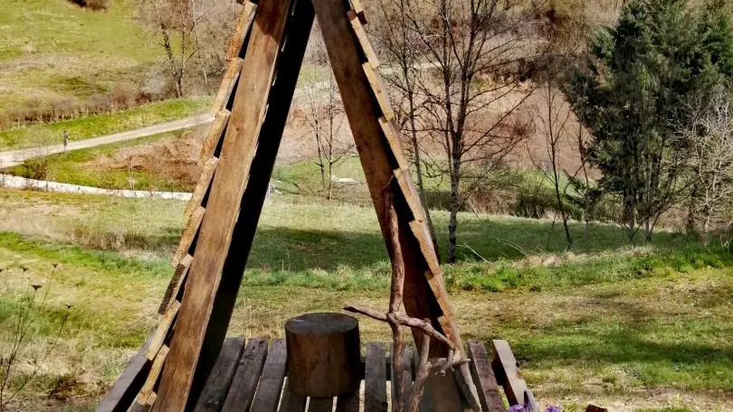 La cabane pour rêver, méditer, lire, écrire...