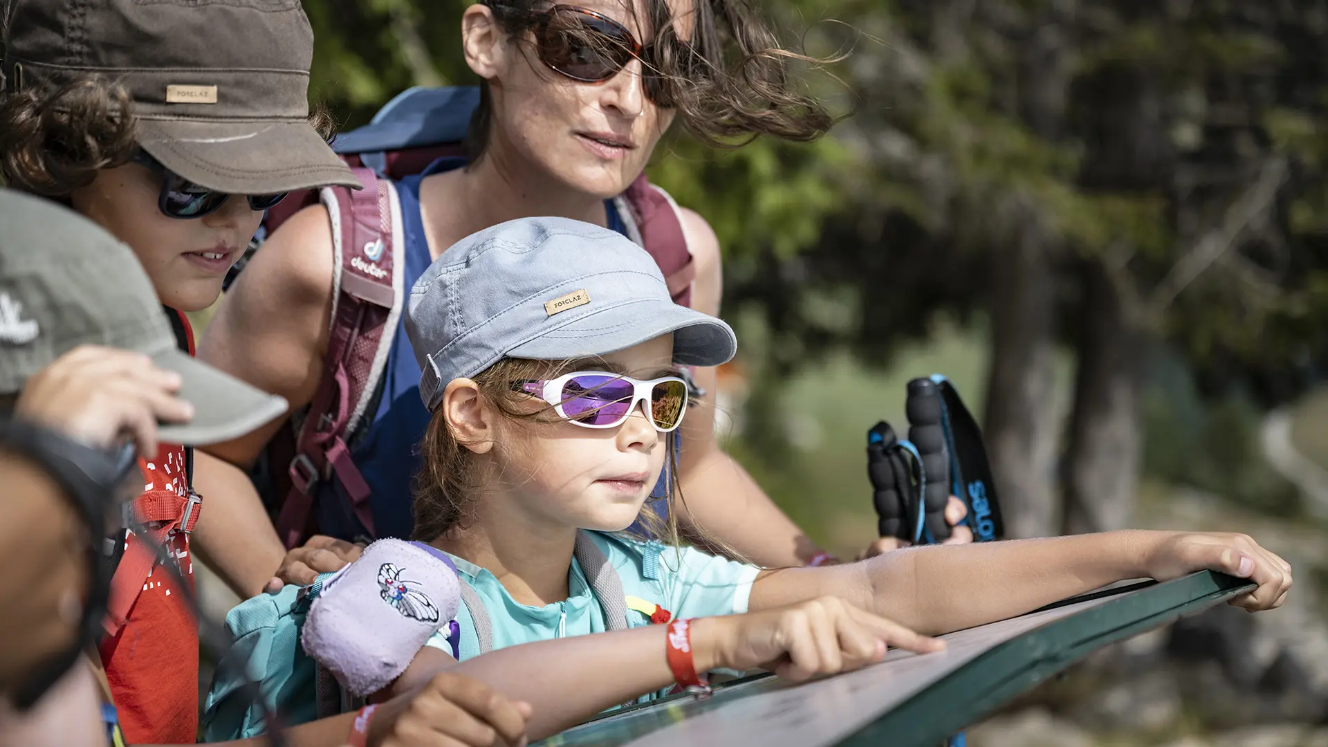 randonnées en famille avec un guide au Grand-Bornand