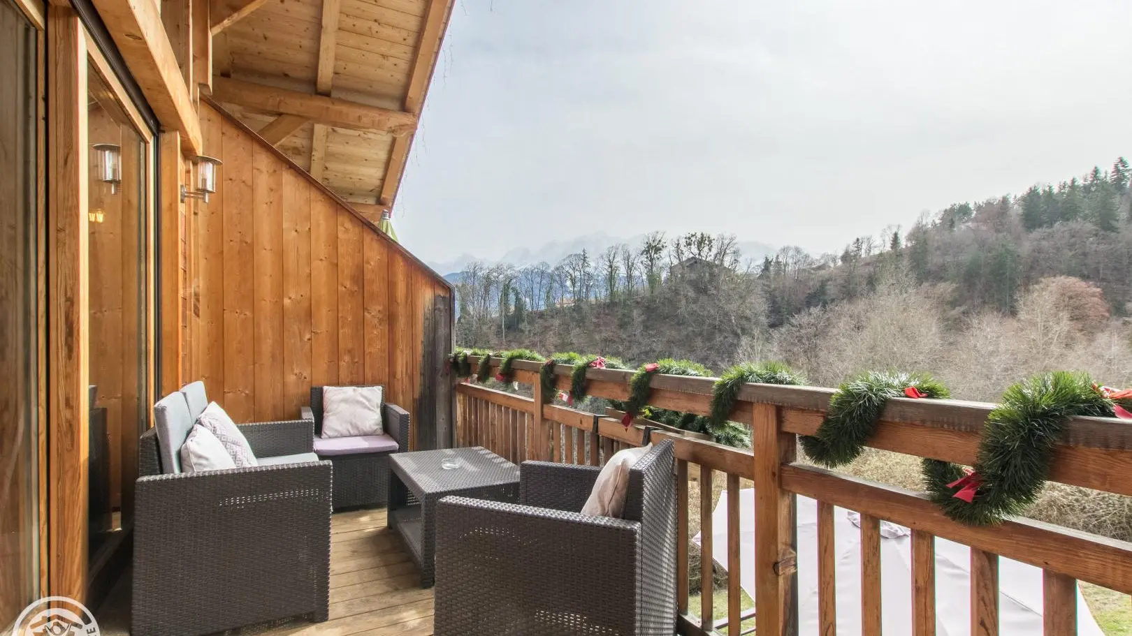 Terrasse niveau supérieur