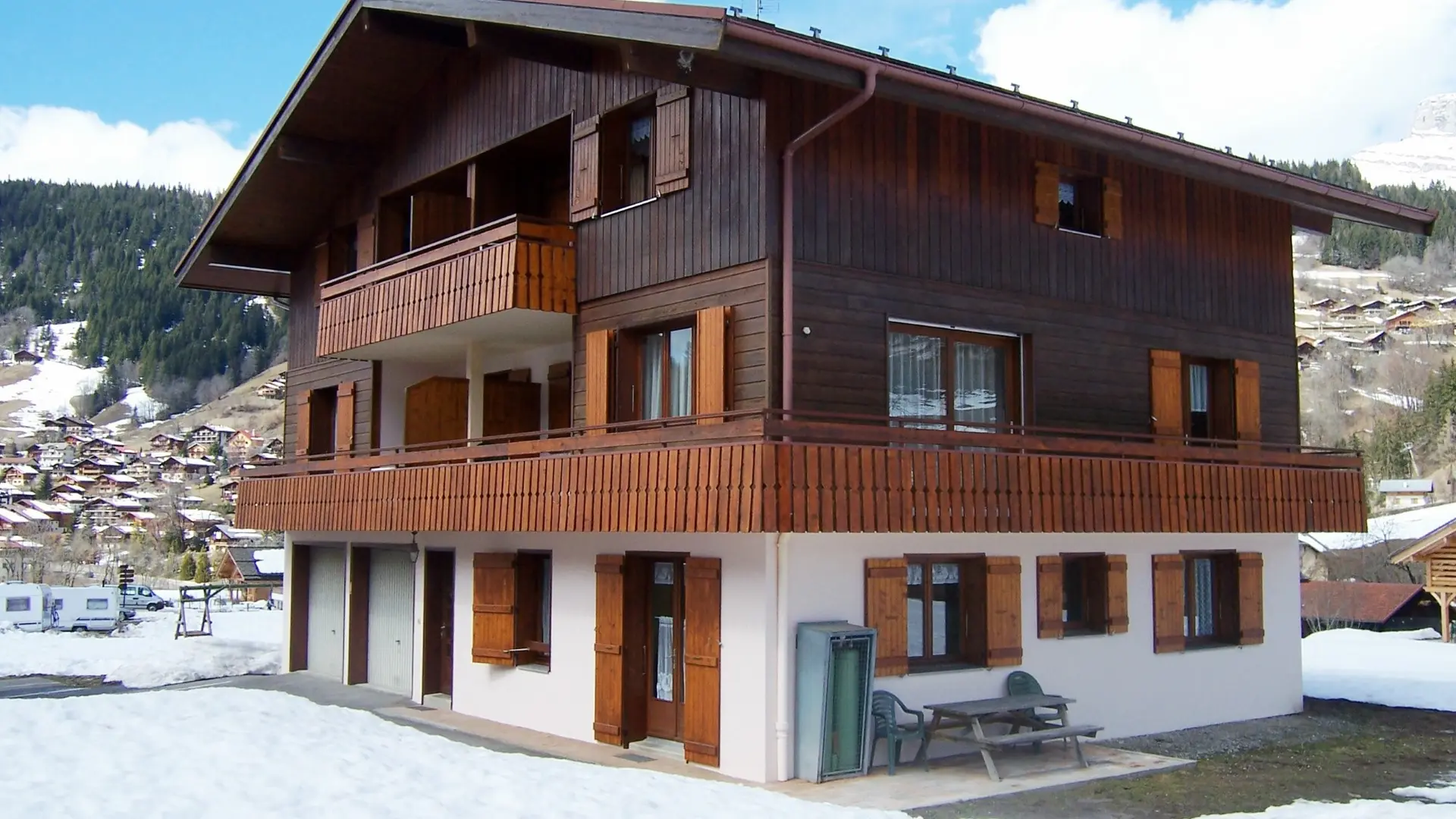 chalet hiver