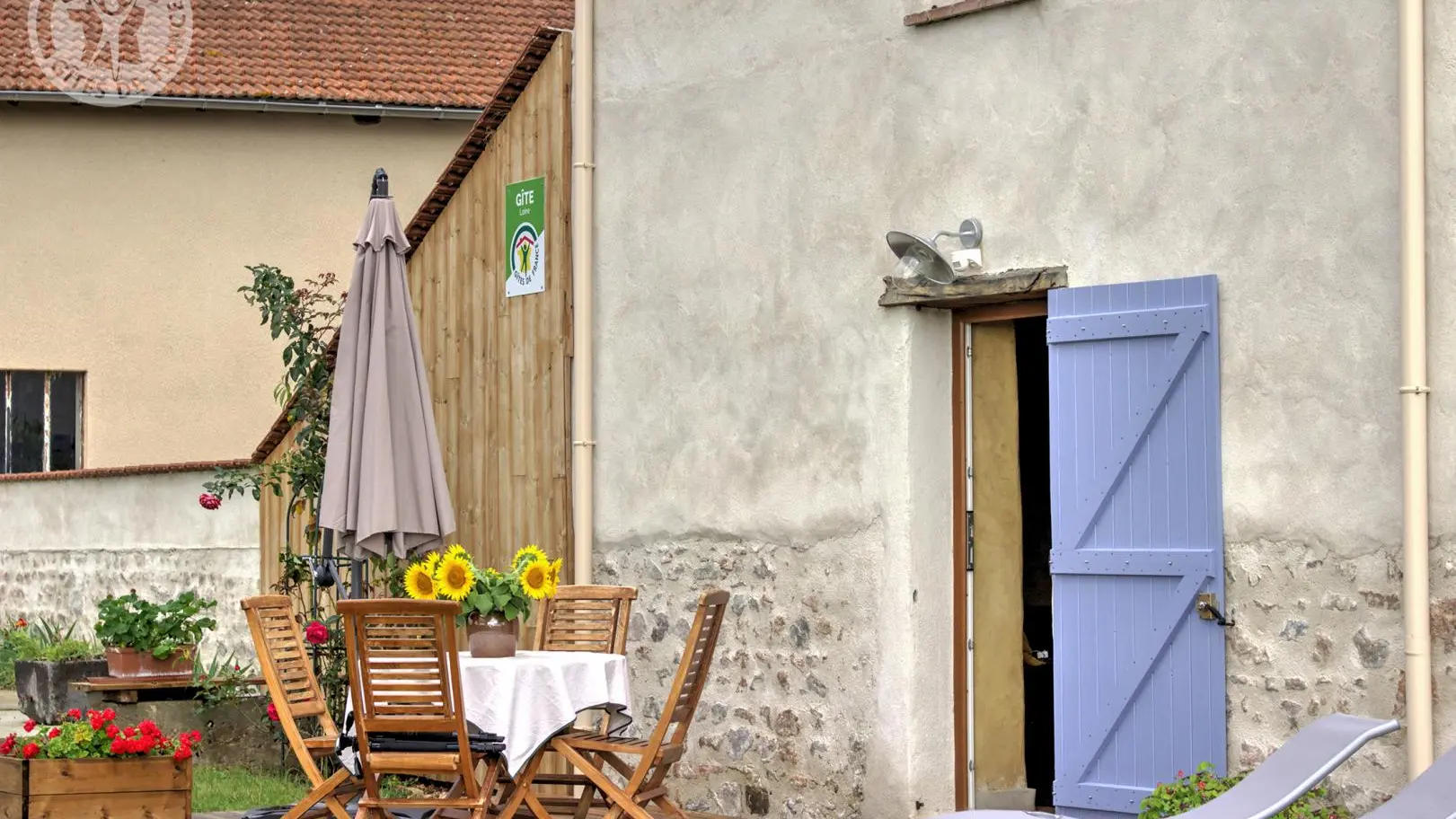 Terrasse côté Sud