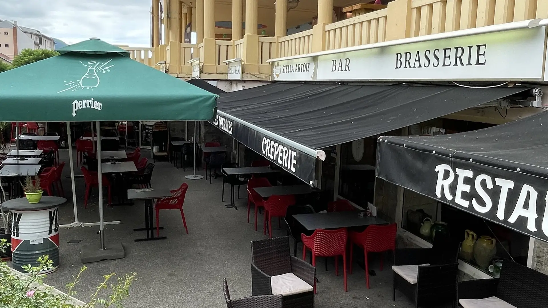 Terrasse sous Le Casino