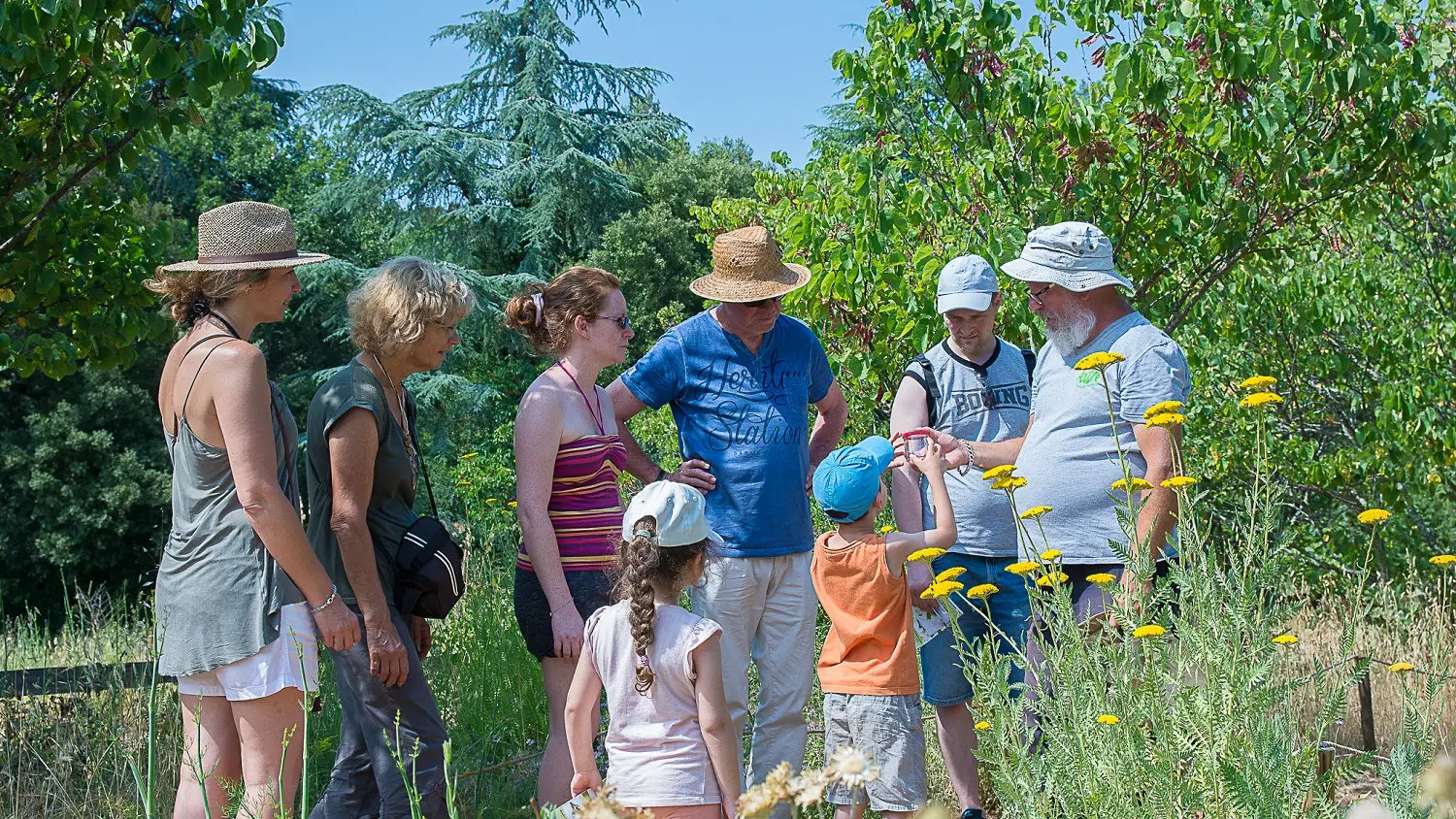 Visite guidée du jardin des paillons