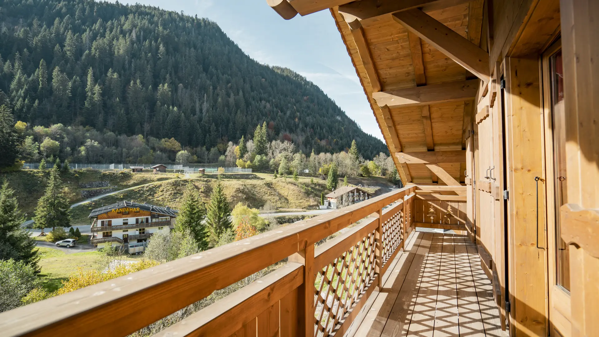 Balcon vue sur la vallée