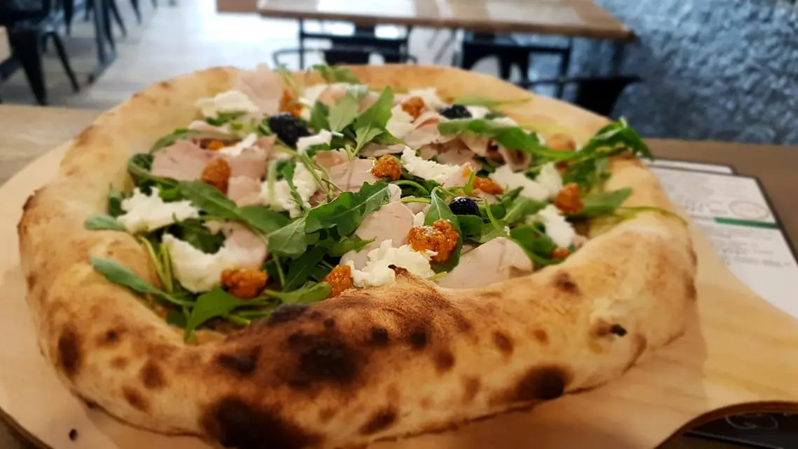 Présentation de pizza