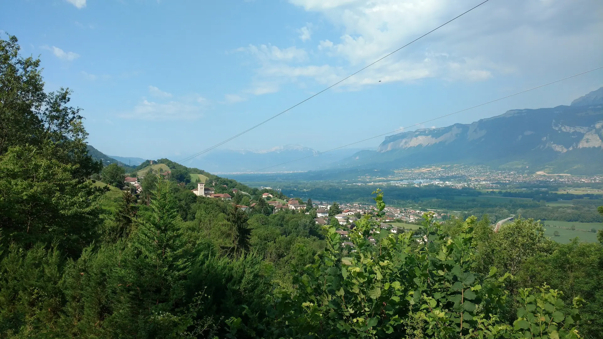 Vue sur Champ Près Froges