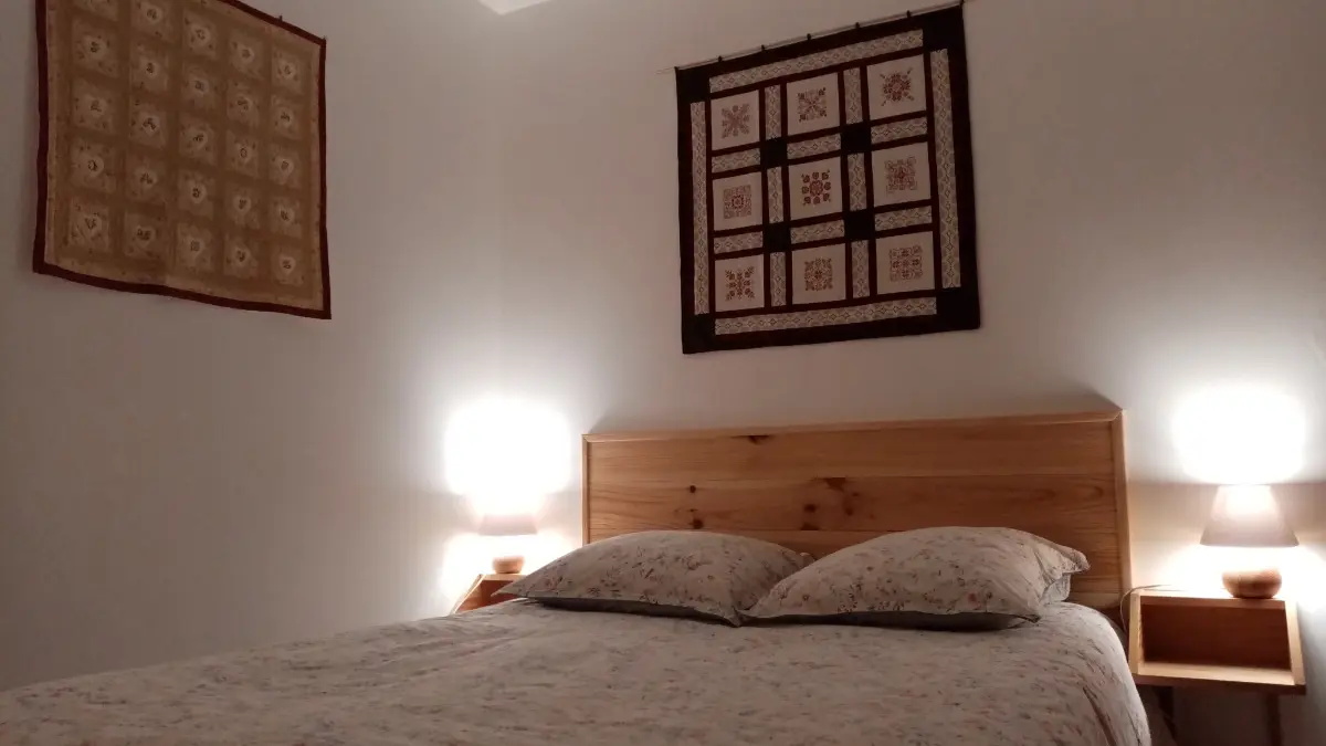 Gîte La Pierre à Sel - Chambre parentale