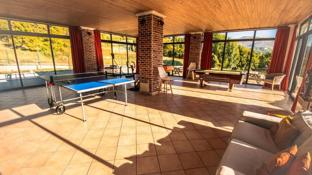 Salle de jeux vue panoramique