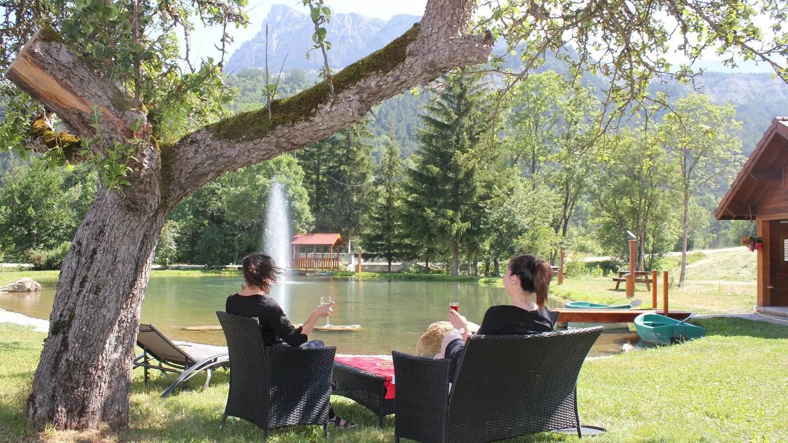 Espace détente de La Neyrette, Dévoluy, Hautes-Alpes