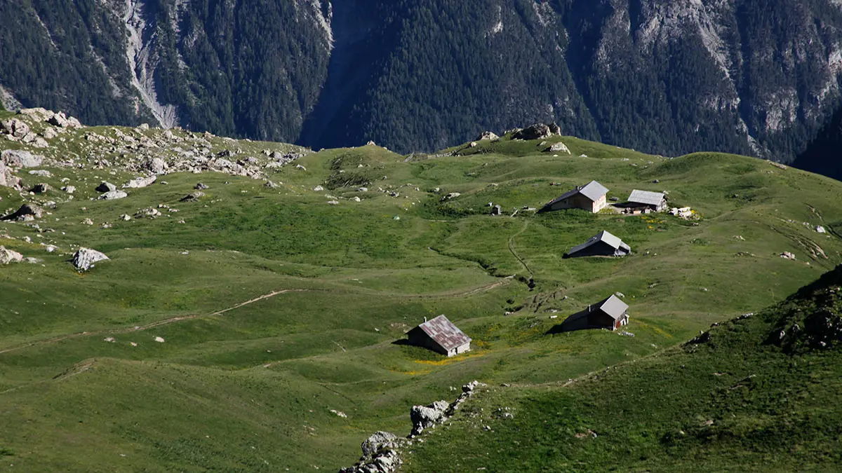 Paysage du Refuge Furfande Arvieux Queyras