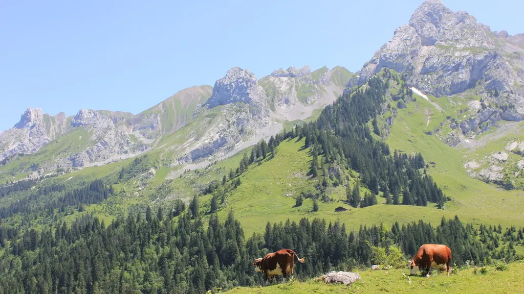 Vue sur les Aravis - La Clusaz