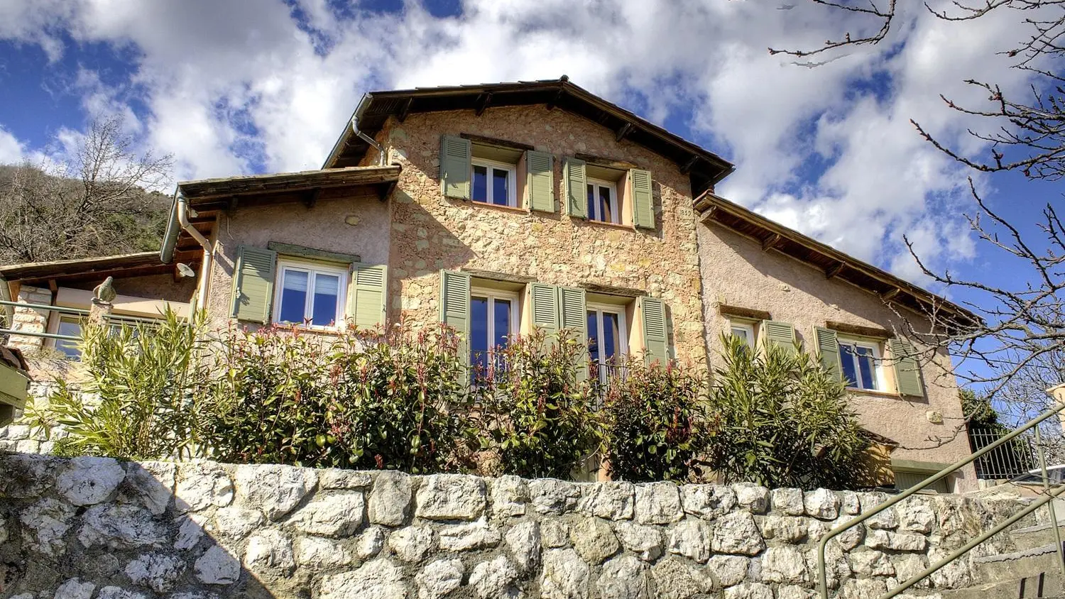 Gîte l'Aire - Façade - Lantosque-Gîtes de France des Alpes-Maritimes