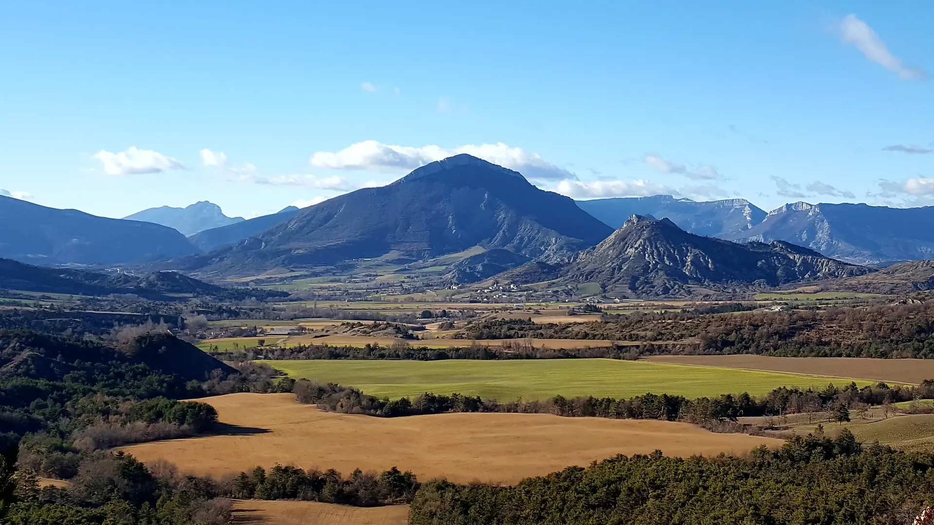 Savournon depuis le col de Faye