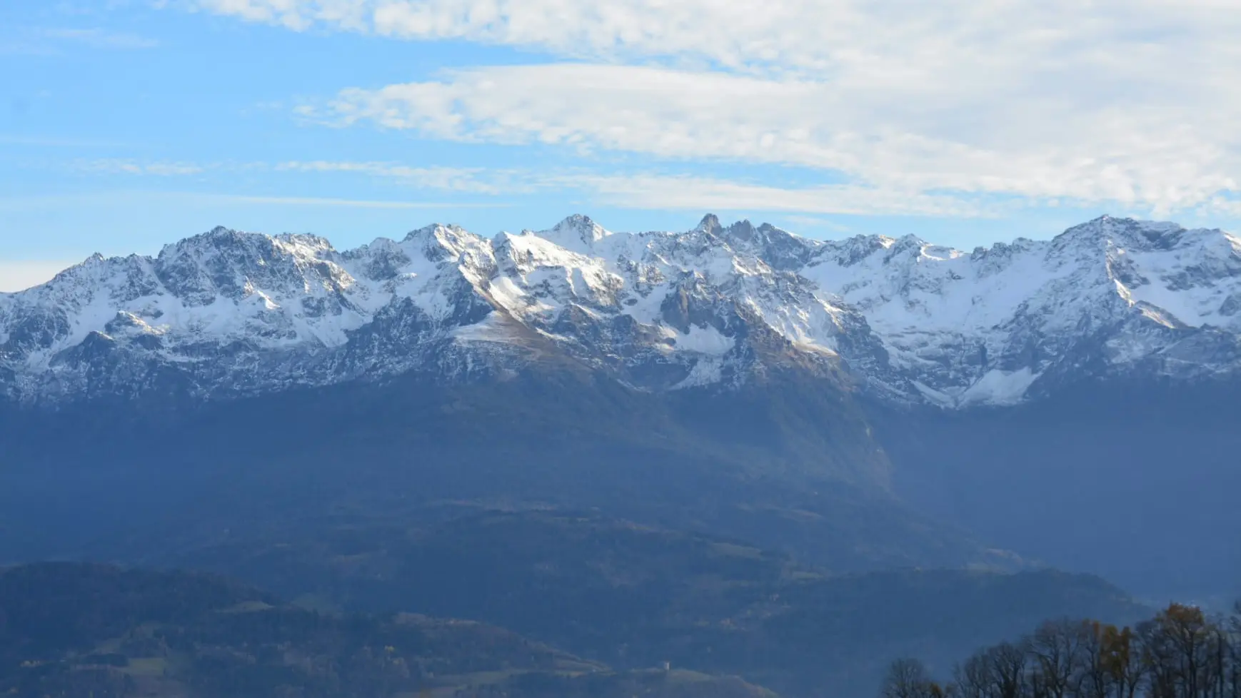 Vue sur Belledonne