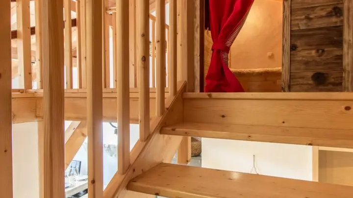 L'entrée de la chambre Refuge de Mayère