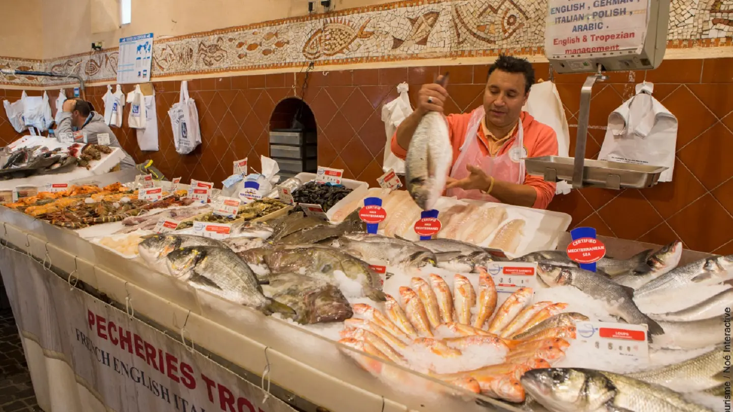 Marché aux poissons - Saint-Tropez