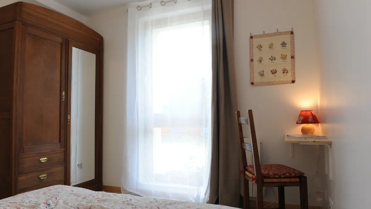 Gîte de La Pierre à Sel - Chambre parentale