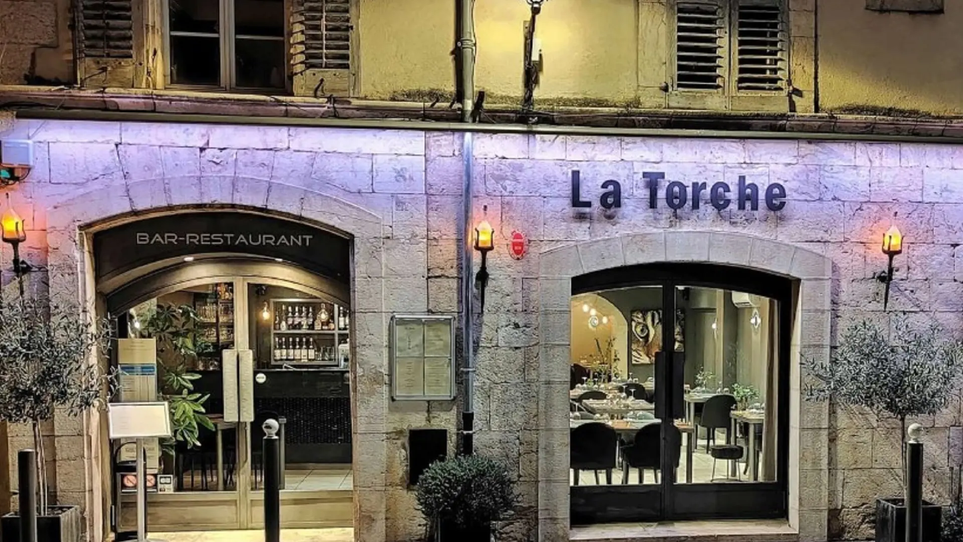 La façade du restaurant