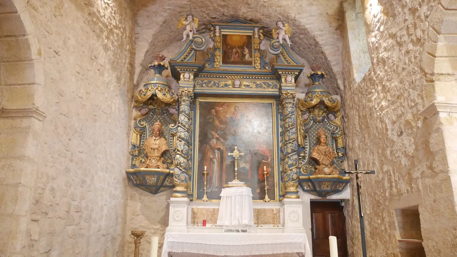 Eglise Notre-Dame - Retable du maître autel -  OT LUB