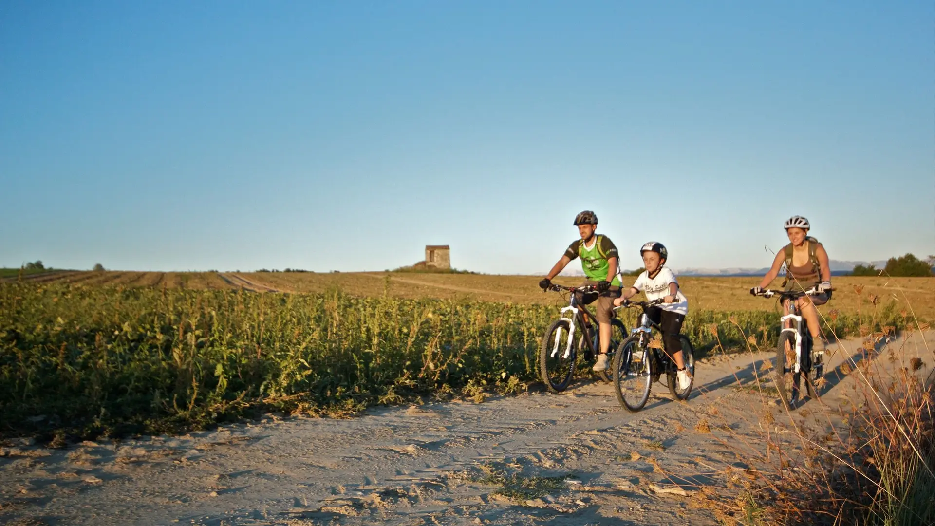 Plan des Aires sous la lumière rasante