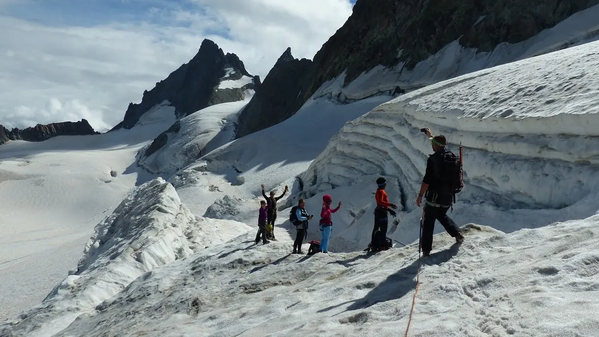 randonnée glaciaire