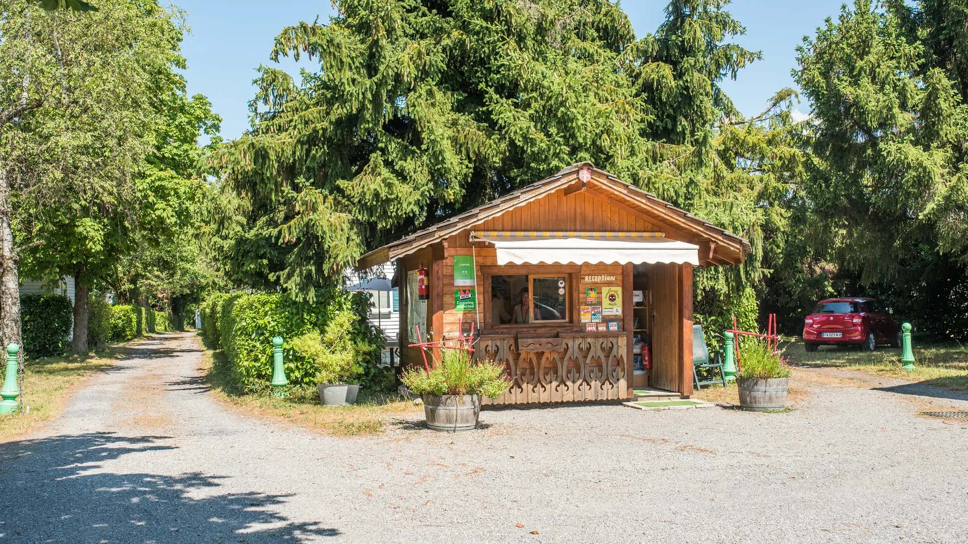 Camping Les Huttins à Publier