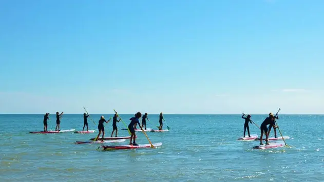 Stand up paddle à l'île de ré