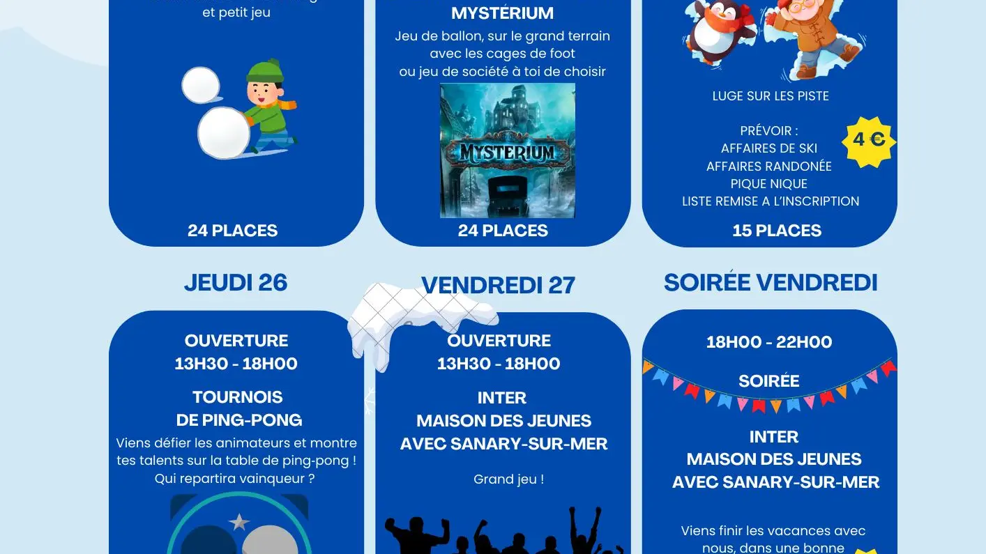 Stages multi activités ados - Maison des Jeunes d'Ollioules_Ollioules