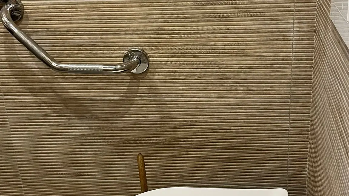 WC de l'appartement PMR du bas