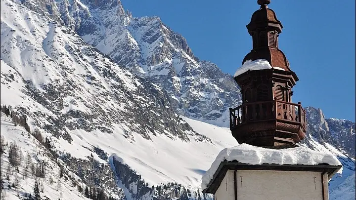 Les deux clochers d'Argentière